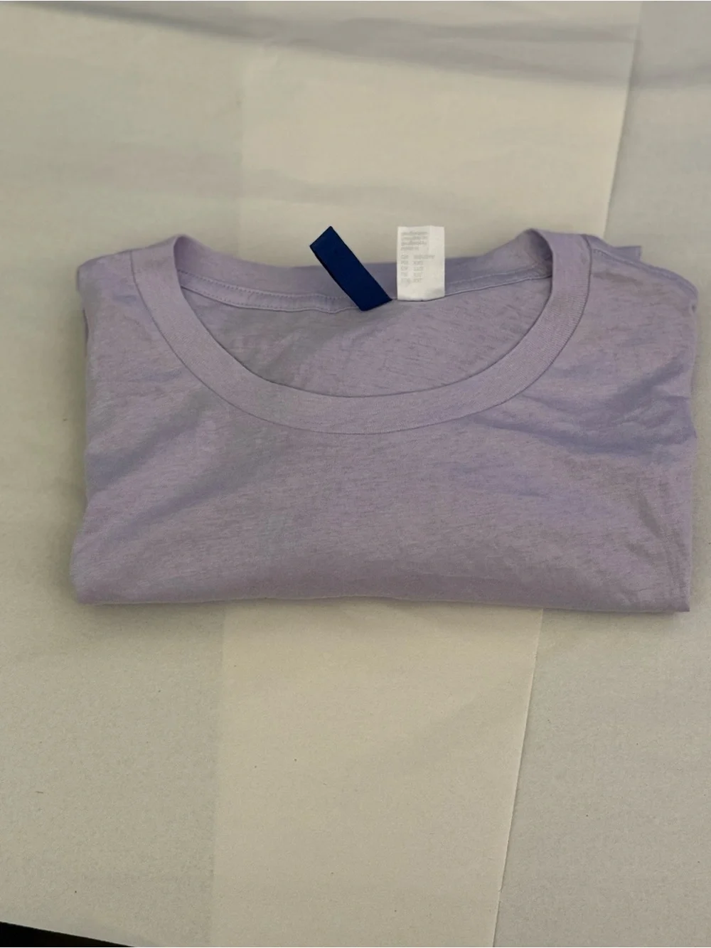 Light Purple Crew Neck T-Shirt - Men